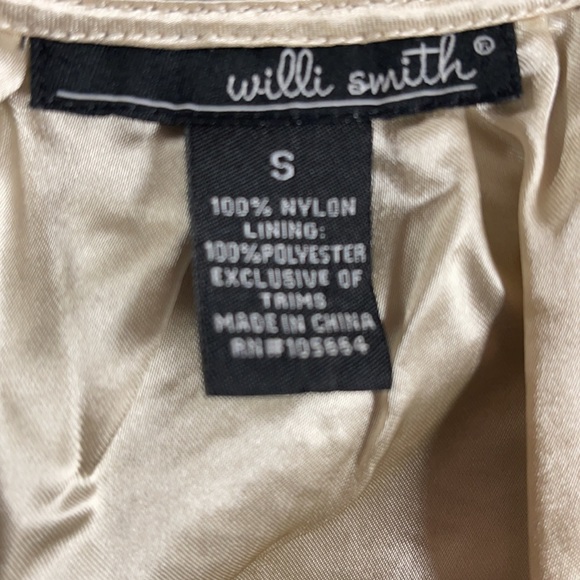 Willi Smith Black Lace Top Small - Picture 8 of 9